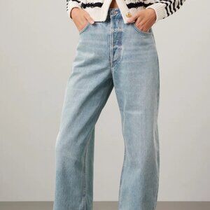 Citizens Of Humanity Sky Blue Wide Leg Jeans